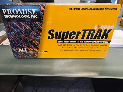 NEW! PROMISE SuperTRACK SX-6000 6 Channel RAID 5 controller - Image 1 of 3