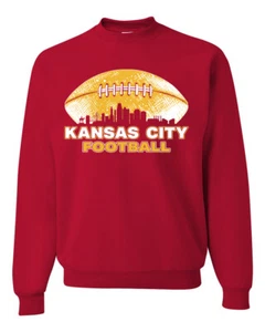 Kansan City Fantasy Football Sports Unisex Crewneck Sweatshirt - Picture 1 of 9
