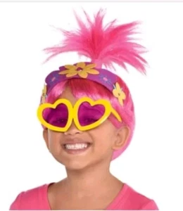 Poppy Pop Melody Wig And Glasses Kit - Picture 1 of 3