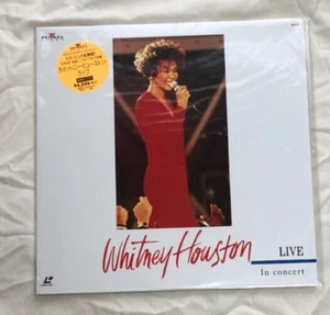Japan Laserdisc Unplayed Still Sealed Whitney Houston Live In Concert Tour W/Obi - Imagen 1 de 1
