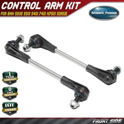 2x Barra estabilizadora lateral delantera para BMW G30 530e 530i 540i G12 740i 740i xDrive 750i Foto 1 de 4
