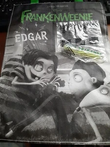 Bolso de truco o trato de Halloween FRANKENWEENIE Edgar Tim Burton NUEVO - Imagen 1 de 2