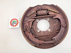 73-83 14 Bolt 10.5" FF Right Hand Brake Backing Plate 13 x 2 1/2" Shoes Loaded - Picture 1 of 8
