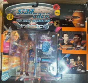 Playmates 1994 Star Trek TNG Laforge as Tarchannen III Alien come nuovo con carte Xtra - Foto 1 di 7