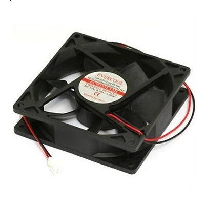 EVERCOOL 92mm Silent Case Fan Quiet Computer PC Cooler 2 Pin 92 x 92 x 25mm - Image 1 of 2