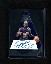 P.J. Tucker '13-14 Preferred Crown Royale PANINI'S CHOICE BLUE DIE-CUT Auto #/49