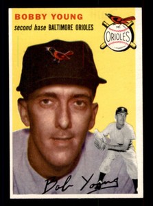 1954 Topps #8 Bobby Young NM