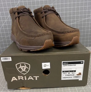 Ariat Men’s Spitfire Outdoor Waterproof Boots Sz. 10.5 US New Leather~~~ - Picture 1 of 8