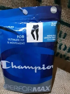 Mens Champion Performax Compression Long Tights Size 2XL RRP $60 - Picture 1 of 2