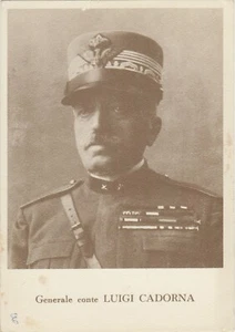 GENERALE CONTE LUIGI CADORNA - CARTOLINA CINQUANTENARIO DELLA VITTORIA - Imagen 1 de 1