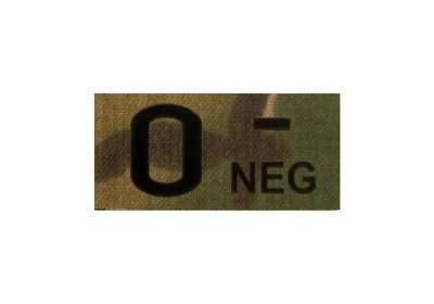 Crye Multicam O Negative Reflective Patch - Tactical / Army / SF Military Badge - Image 1 of 4