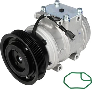 AC A/C Compressor For Hyundai Tucson For Kia Sportage 2005-2009 2.7L - Picture 1 of 8