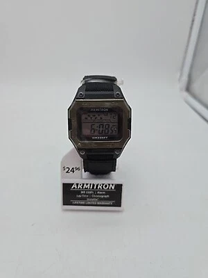 Armitron 40/8461DGNWM NUEVO Reloj Hombre Resistente al Agua Cronógrafo Digital Foto 1 de 3