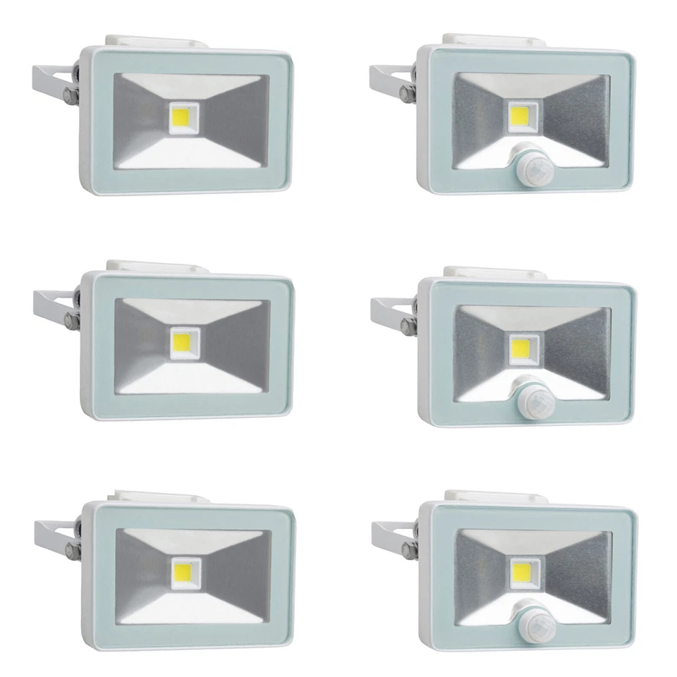 3x LED Außenstrahler Slim Außenleuchte Fluter Außenlampe IP44 IP65 Meister - Bild 1 von 1
