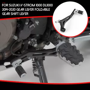 Gear Shift Lever Adjustable Foot Pedal For Suzuki V-Strom 1000 DL1000 2014-2019 - Picture 1 of 8