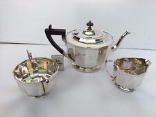 Antique sterling silver tea set 3 piece