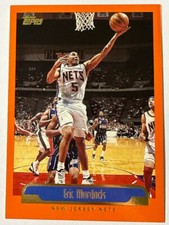 1999-00 Topps Basketball Card NBA New Jersey Nets Eric Murdock