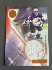 2001-02 Upper Deck CHL Prospects Game Used Edition Top Jerseys Brent MacLellan - Picture 1 of 2