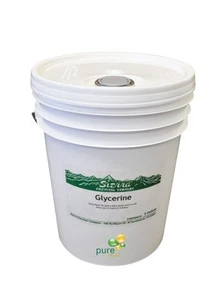 Glycerine 5 Gallon Pure Vegetable Glycerin Food Grade Soap Crafts Tinctures - Bild 1 von 1