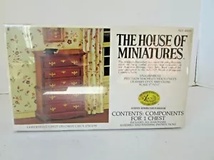 HOUSE OF MINIATURES 40009 CHIPPENDALE CHEST NEW AMER. HERITAGE PUPPENHAUS L165 - Bild 1 von 1