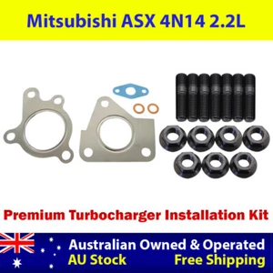Turbo Charger Installation Stud & Gasket Kit For Mitsubishi ASX 4N14 2.2L - Foto 1 di 4