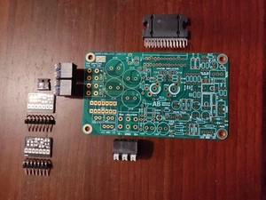 LM4780TA Diy stereo class AB amplifier" High end Enig pcb" clipping function.. - Bild 1 von 8