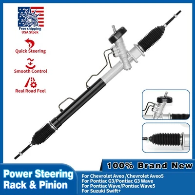 Conjunto de cremallera y piñón de dirección asistida para Chevrolet Aveo Aveo5 2006-2011 26-2039 Foto 1 de 4