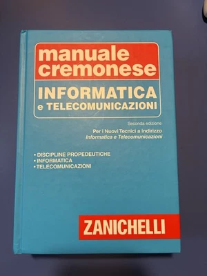 Manuale Cremonese Informatica e Telecomunicazioni - Immagine 1 di 3