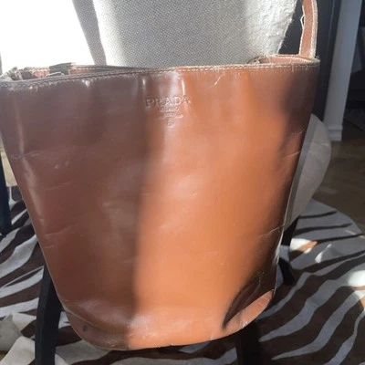 Prada Calf Skin 1984  bucket shoulder bag - Image 1 of 4