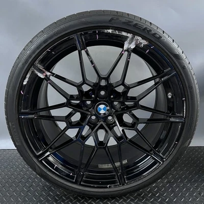 BMW M3 WHEEL RIM REAR 20 INCH M4 2021 2022 2023 2024 2025 OEM 8093839 DAMAGED - Image 1 of 4