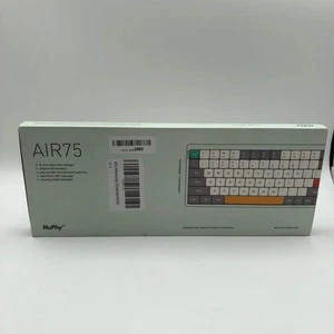 New Nuphy Air75 75% Wireless Mechanical Keyboard Gateron Red Switches ANSI - Picture 1 of 5