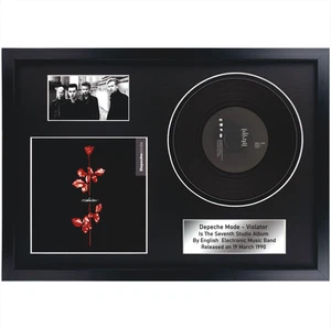 Depeche Mode – Violator / Rock Memorabilia / LP / Souvenir in black frame - Picture 1 of 9