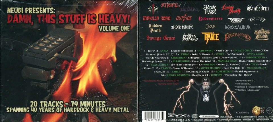 Neudi Presents: Damn, This Stuff Is Heavy! - Volume 1 (CD) Album - Manilla Road - Bild 1 von 1