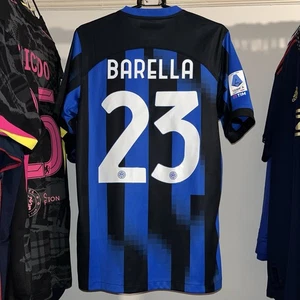 Inter Mailand 2023/24 Nike Heim Fußball Trikot Transformers Barella 23 Herren Small - Bild 1 von 11