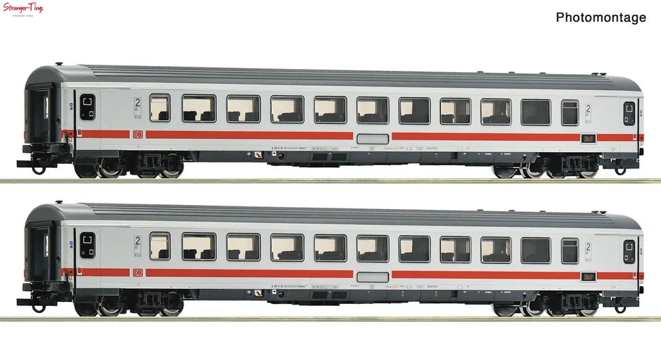 Roco DBAG IC2310 Bpmmz284 Coach Set (2) VI 1:87 Scale, HO Scale - Image 1 of 1