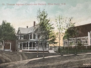 WEST DERRY NH ok. 1910 PC NIEUŻYWANY nr Manchester Windham - Zdjęcie 1 z 3