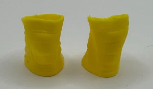 Ginocchiere gialle WWE accessorio foraggio personalizzato Mattel figure Prop 1/12 C3 - Foto 1 di 1