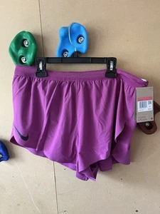 Nike Mens Shorts Size Large AeroSwift Dri-FIT ADV 2" Brief-Lined FN3349-518 - Picture 1 of 8