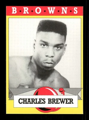 1993 Brown's Boxing card 6 Charles Brewer RC NM to NMMT BXCP55 - Image 1 of 2