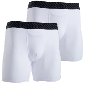 Tommy John Cotton Basics Boxershorts (2er Pack, weiß, 6" Schrittlänge) - Bild 1 von 4