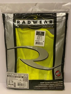 Radwear SV2Z Econo Sicherheitsweste Gr. M Sichtbarkeit gelb ANSI 107 - Typ R-Klasse 2 - Bild 1 von 2