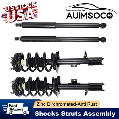 4 Amortiguadore Delantero + Trasero Para For Ford Escape Mazda Tribute Mariner Foto 1 de 4