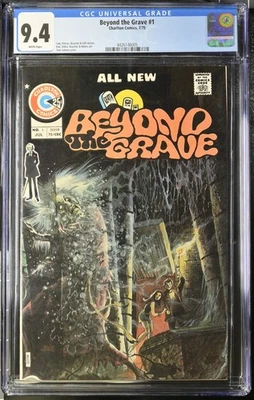 BEYOND THE GRAVE #1 (1975) ~ Charlton Comics BRONZE HORROR CGC 9.4 ~ WHITE PAGES - Image 1 of 2
