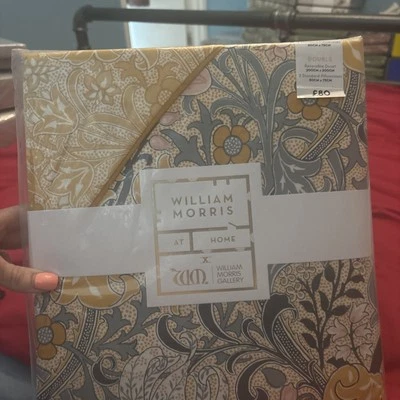 WLLISM MORRIS William Morris Golden Lily , Yellow Slate double Bed Set Brand New Sealed