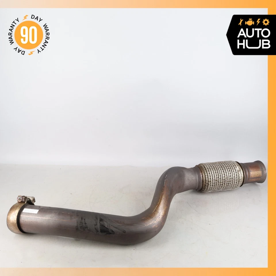Tubo inferior de escape del motor 14-19 Mercedes W117 CLA45 GLA45 AMG M133 2,0 L FABRICANTE DE EQUIPOS ORIGINALES Foto 1 de 4