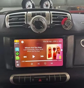 AUTORADIO/STEREO 2 DIN DEDICATO PER SMART 451 9 POLLICI ANDROID- NAVIGATORE-... - Foto 1 di 5