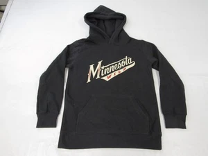 New Minnesota Wild Youth Size S Small Black Fanatics Hoodie - Picture 1 of 3
