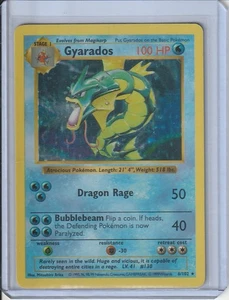 Gyarados 006/102 Base Set (Shadowless) Holo Rare - Picture 1 of 2