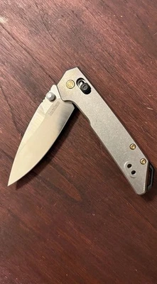 Kershaw 2051TI-Mini Iridium-S35VN PE Blade-Titanium Handles - Image 1 of 4
