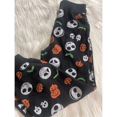 Pesadilla antes de Navidad Halloween Jack Calaveras Calabaza Niño Pantalones Talla 4T Foto 1 de 4